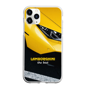 Чехол для iPhone 11 Pro матовый с принтом Lamborghini the best в Новосибирске, Силикон |  | Тематика изображения на принте: авто | автомобиль | ламборгини