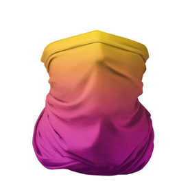 Бандана-труба 3D с принтом Чёткий градиент в Новосибирске, 100% полиэстер, ткань с особыми свойствами — Activecool | плотность 150‒180 г/м2; хорошо тянется, но сохраняет форму | cs:go | градиент | диджей | желтый | музыка | розовый | синий | фиолетовый | чёткий