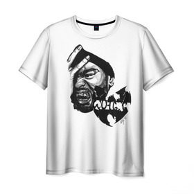 Мужская футболка 3D с принтом Methodman в Новосибирске, 100% полиэфир | прямой крой, круглый вырез горловины, длина до линии бедер | gza | hip hop | rza | wu fam | ву танг клан | хип хоп