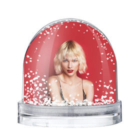 Водяной шар с принтом Taylor Swift в Новосибирске, Пластик | Изображение внутри шара печатается на глянцевой фотобумаге с двух сторон | звезда | знаменитость | музыка | певица