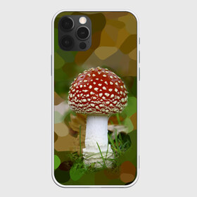 Чехол для iPhone 12 Pro Max с принтом Мухоморчик в Новосибирске, Силикон |  | Тематика изображения на принте: гриб | камуфляж | лес | мухомор | поганка | яд | ядовитый