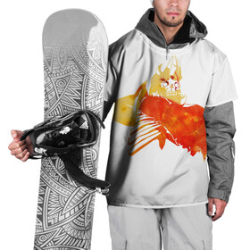 Накидка на куртку 3D с принтом Skeleton King в Новосибирске, 100% полиэстер |  | Тематика изображения на принте: dota 2 | skeleton king | wraith king | дота