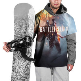 Накидка на куртку 3D с принтом Battlefield в Новосибирске, 100% полиэстер |  | battlefield батла | батлфилд