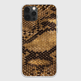 Чехол для iPhone 12 Pro Max с принтом Змеиная кожа в Новосибирске, Силикон |  | Тематика изображения на принте: животные | змея | кожа | орнамент | узор