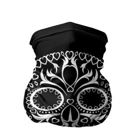 Бандана-труба 3D с принтом Мексиканский череп в Новосибирске, 100% полиэстер, ткань с особыми свойствами — Activecool | плотность 150‒180 г/м2; хорошо тянется, но сохраняет форму | color | dead | death | eyes | girl | halloween | holiday | makeup | mask | mexican skull | mexico | ornament | pattern | взгляд | девушка | день мертвых | макияж | маска | мексика | мексиканский череп | мертвецов | орнамент | паутина | праздник