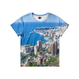 Детская футболка 3D с принтом Монако в Новосибирске, 100% гипоаллергенный полиэфир | прямой крой, круглый вырез горловины, длина до линии бедер, чуть спущенное плечо, ткань немного тянется | europe | monaco | гламур | европа | загар | княжество | миллионеры | монако | отдых | отпуск | пляж | роскошь | солнце | средиземное море | туризм