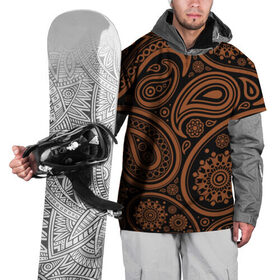 Накидка на куртку 3D с принтом Paisley в Новосибирске, 100% полиэстер |  | Тематика изображения на принте: орнамент | пейсли | турецкие огурцы