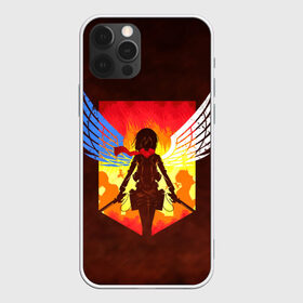 Чехол для iPhone 12 Pro Max с принтом Attack on Titan - Mikasa в Новосибирске, Силикон |  | Тематика изображения на принте: akkerman | attack on titan | mikasa | аккерман | вторжение гигантов | микаса