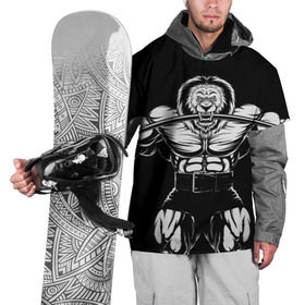 Накидка на куртку 3D с принтом Strongman в Новосибирске, 100% полиэстер |  | Тематика изображения на принте: bodybuilding | gym | house | know | power | бодибилдинг | культуризм | лев | сила | спорт | фитнес