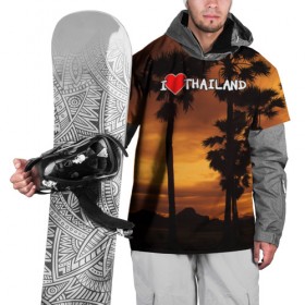 Накидка на куртку 3D с принтом Thailand в Новосибирске, 100% полиэстер |  | Тематика изображения на принте: море | отдых | отпуск | пляж | солнце | туризм | турист