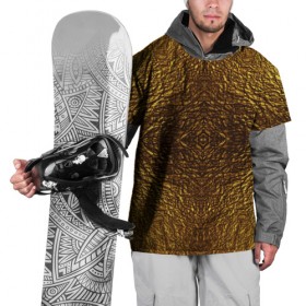 Накидка на куртку 3D с принтом Gold Texture в Новосибирске, 100% полиэстер |  | Тематика изображения на принте: 