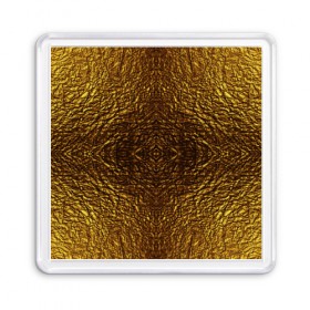 Магнит 55*55 с принтом Gold Texture в Новосибирске, Пластик | Размер: 65*65 мм; Размер печати: 55*55 мм | 