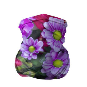 Бандана-труба 3D с принтом Роскошные цветы в Новосибирске, 100% полиэстер, ткань с особыми свойствами — Activecool | плотность 150‒180 г/м2; хорошо тянется, но сохраняет форму | аромат | астры | букет | вазон | великолепие | гвоздики | гиацинт | гортензия | калла | краски | красота | куст | лилия | орхидея | пион | подсолнух | полевые цветы | природа | растения | розы | ромашки