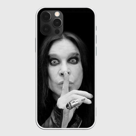 Чехол для iPhone 12 Pro с принтом Ozzy Osbourne в Новосибирске, силикон | область печати: задняя сторона чехла, без боковых панелей | rock | знаменитость | оззи осборн | рок | рок группа | рок звезда | рок музыка