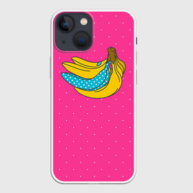 Чехол для iPhone 13 mini с принтом Банан 2 в Новосибирске,  |  | banana | fashion | банан | бананы | мода