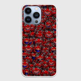 Чехол для iPhone 13 Pro с принтом Какодемоны (pixel art) в Новосибирске,  |  | doom | демон | дум
