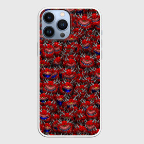 Чехол для iPhone 13 Pro Max с принтом Какодемоны (pixel art) в Новосибирске,  |  | Тематика изображения на принте: doom | демон | дум