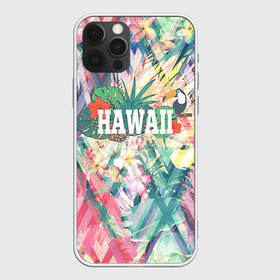 Чехол для iPhone 12 Pro с принтом HAWAII 5 в Новосибирске, силикон | область печати: задняя сторона чехла, без боковых панелей | hawaii | гаваи | лето | океан | отдых | пальмы | пляж | серф