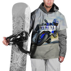 Накидка на куртку 3D с принтом Yamaha 5 в Новосибирске, 100% полиэстер |  | yamaha