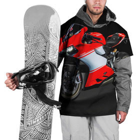 Накидка на куртку 3D с принтом Ducati в Новосибирске, 100% полиэстер |  | ducati | мото | мотоцикл | скорость