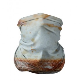 Бандана-труба 3D с принтом Хлеб в Новосибирске, 100% полиэстер, ткань с особыми свойствами — Activecool | плотность 150‒180 г/м2; хорошо тянется, но сохраняет форму | Тематика изображения на принте: батон | булка | булочка | выпечка | еда | кулинария | кусочек | мука | хлеб