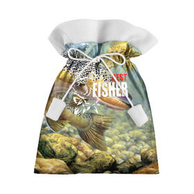 Подарочный 3D мешок с принтом Лучший рыбак в Новосибирске, 100% полиэстер | Размер: 29*39 см | best fisherman | bottom | bubbles | fish | fishing | leaf | maple | rays | river | stones | sturgeon | water | вода | дно | камни | кленовый | лист | лучи | лучший | осетр | пузыри | река | рыба | рыбак | рыбалка