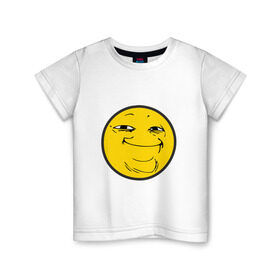 Детская футболка хлопок с принтом Бугурт в Новосибирске, 100% хлопок | круглый вырез горловины, полуприлегающий силуэт, длина до линии бедер | бугурт тред | колобок