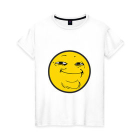 Женская футболка хлопок с принтом Бугурт в Новосибирске, 100% хлопок | прямой крой, круглый вырез горловины, длина до линии бедер, слегка спущенное плечо | бугурт тред | колобок