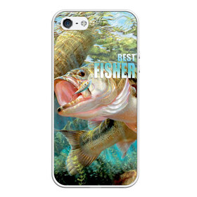Чехол для iPhone 5/5S матовый с принтом Лучший рыбак в Новосибирске, Силикон | Область печати: задняя сторона чехла, без боковых панелей | bait | baubles | best fisherman | driftwood | fish | fishing | hook | perch | river bottom | water | блесна | вода | дно | коряга | крючок | лучший рыбак | наживка | окунь | река | рыба | рыбалка