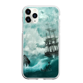 Чехол для iPhone 11 Pro Max матовый с принтом Море в Новосибирске, Силикон |  | Тематика изображения на принте: бочка | вода | волны | корабль | море | небо | новые | облака | океан | природа | шторм | якорь