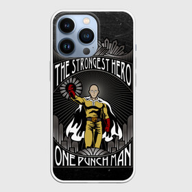 Чехол для iPhone 13 Pro с принтом Фреска ВанПанчМен в Новосибирске,  |  | one punch man | saitama | ванпанчмен | сайтама