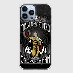 Чехол для iPhone 13 Pro Max с принтом Фреска ВанПанчМен в Новосибирске,  |  | one punch man | saitama | ванпанчмен | сайтама