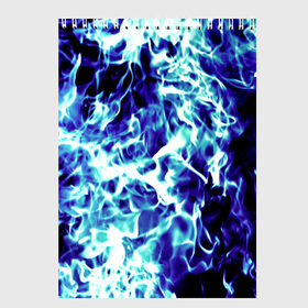 Скетчбук с принтом Огненный в Новосибирске, 100% бумага
 | 48 листов, плотность листов — 100 г/м2, плотность картонной обложки — 250 г/м2. Листы скреплены сверху удобной пружинной спиралью | дым | огонь | пожар