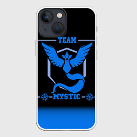 Чехол для iPhone 13 mini с принтом Team Mystic в Новосибирске,  |  | go | mystic | pokemon | team | покемон