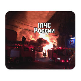 Коврик прямоугольный с принтом МЧС в Новосибирске, натуральный каучук | размер 230 х 185 мм; запечатка лицевой стороны | мчс | пожарный | россии