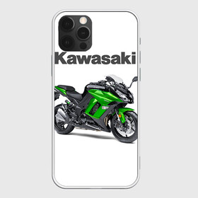 Чехол для iPhone 12 Pro с принтом Kawasaky Ninja 1000 в Новосибирске, силикон | область печати: задняя сторона чехла, без боковых панелей | kawasaky