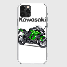 Чехол для iPhone 12 Pro Max с принтом Kawasaky Ninja 1000 в Новосибирске, Силикон |  | Тематика изображения на принте: kawasaky