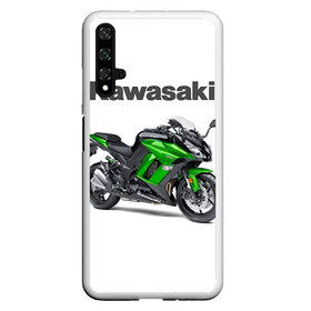 Чехол для Honor 20 с принтом Kawasaky Ninja 1000 в Новосибирске, Силикон | Область печати: задняя сторона чехла, без боковых панелей | kawasaky