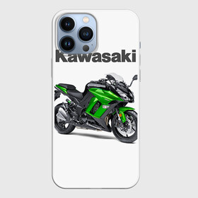 Чехол для iPhone 13 Pro Max с принтом Kawasaky Ninja 1000 в Новосибирске,  |  | kawasaky