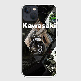 Чехол для iPhone 13 с принтом Kawasaky в Новосибирске,  |  | kawasaky