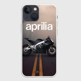 Чехол для iPhone 13 mini с принтом Aprilia RSV4 в Новосибирске,  |  | Тематика изображения на принте: aprilia