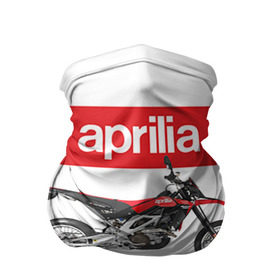 Бандана-труба 3D с принтом Aprilia SXV550 в Новосибирске, 100% полиэстер, ткань с особыми свойствами — Activecool | плотность 150‒180 г/м2; хорошо тянется, но сохраняет форму | Тематика изображения на принте: aprilia