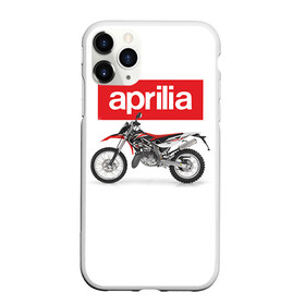 Чехол для iPhone 11 Pro матовый с принтом Aprilia enduro в Новосибирске, Силикон |  | aprilia