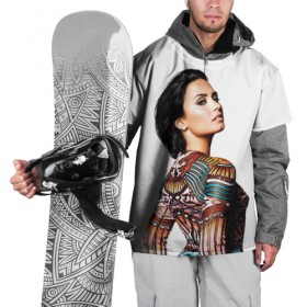 Накидка на куртку 3D с принтом Demi Lovato в Новосибирске, 100% полиэстер |  | Тематика изображения на принте: demi lovato | звезда | знаменитость | музыка | певица