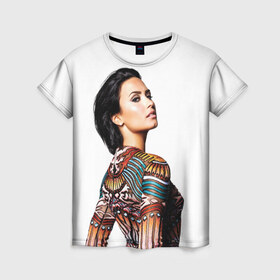 Женская футболка 3D с принтом Demi Lovato в Новосибирске, 100% полиэфир ( синтетическое хлопкоподобное полотно) | прямой крой, круглый вырез горловины, длина до линии бедер | demi lovato | звезда | знаменитость | музыка | певица