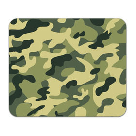 Коврик прямоугольный с принтом Зелёный камуфляж в Новосибирске, натуральный каучук | размер 230 х 185 мм; запечатка лицевой стороны | Тематика изображения на принте: camouflage | green camouflage | зеленый камуфляж | камуфляж