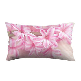 Подушка 3D антистресс с принтом Нежные цветочки в Новосибирске, наволочка — 100% полиэстер, наполнитель — вспененный полистирол | состоит из подушки и наволочки на молнии | розовый | цветок | цветы