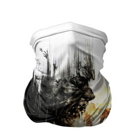 Бандана-труба 3D с принтом Dying Light в Новосибирске, 100% полиэстер, ткань с особыми свойствами — Activecool | плотность 150‒180 г/м2; хорошо тянется, но сохраняет форму | dying light | horror | зомби | ужасы