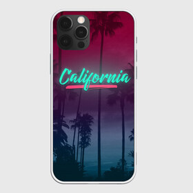 Чехол для iPhone 12 Pro Max с принтом California в Новосибирске, Силикон |  | america | california | city | state | sun. summer | америка | город | калифорния | лето | солнце | штат