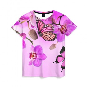 Женская футболка 3D с принтом Цвета радости в Новосибирске, 100% полиэфир ( синтетическое хлопкоподобное полотно) | прямой крой, круглый вырез горловины, длина до линии бедер | арт | краска | лето | лучи | любовь | новинки | популярные | природа | рисунки | свет | цветы